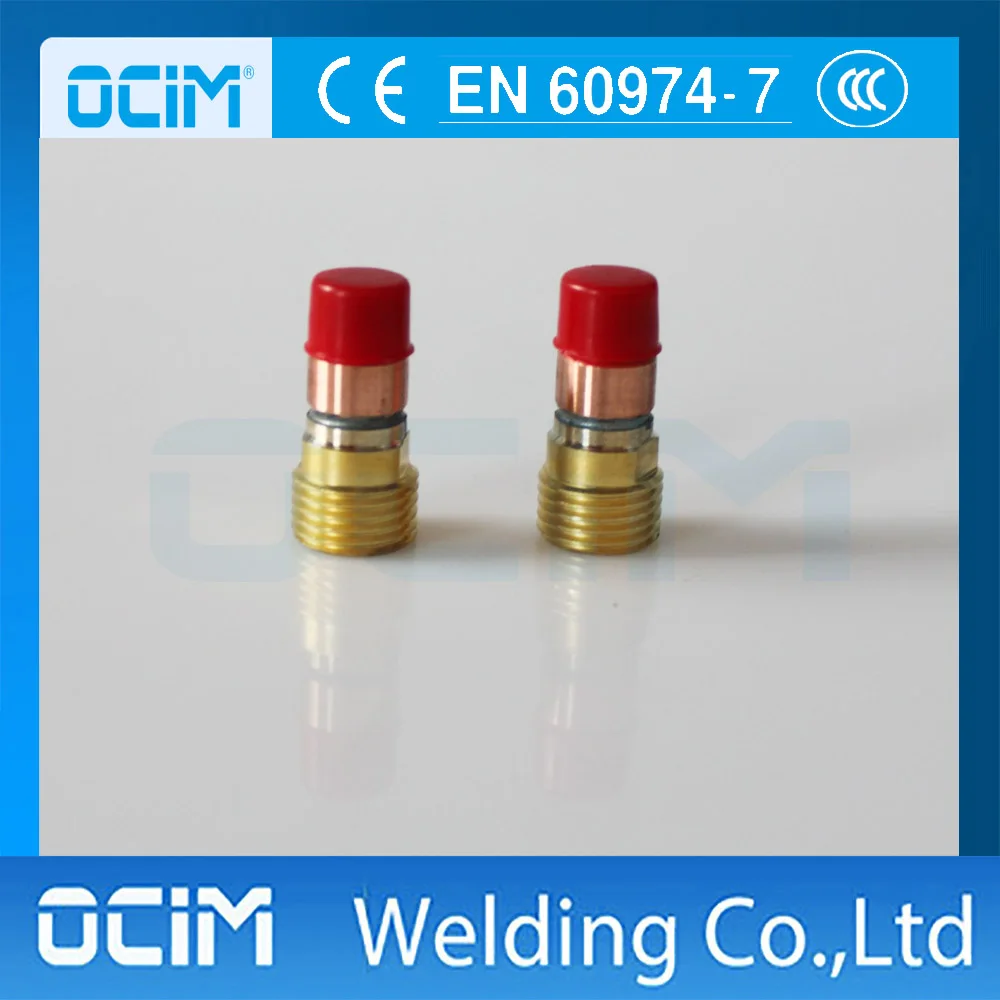 6PCS Small TIG Welding Accessory Kit With Stubby Gas Lens 4GL