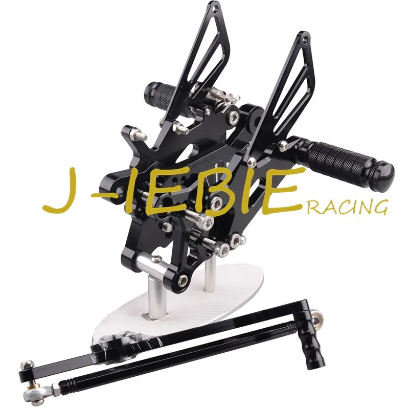 

CNC Racing Rearset Adjustable Rear Sets Foot pegs Fit For Yamaha YZF R6 2006 2007 2008 2009 2010 2011 2012 2013 2014 BLACK