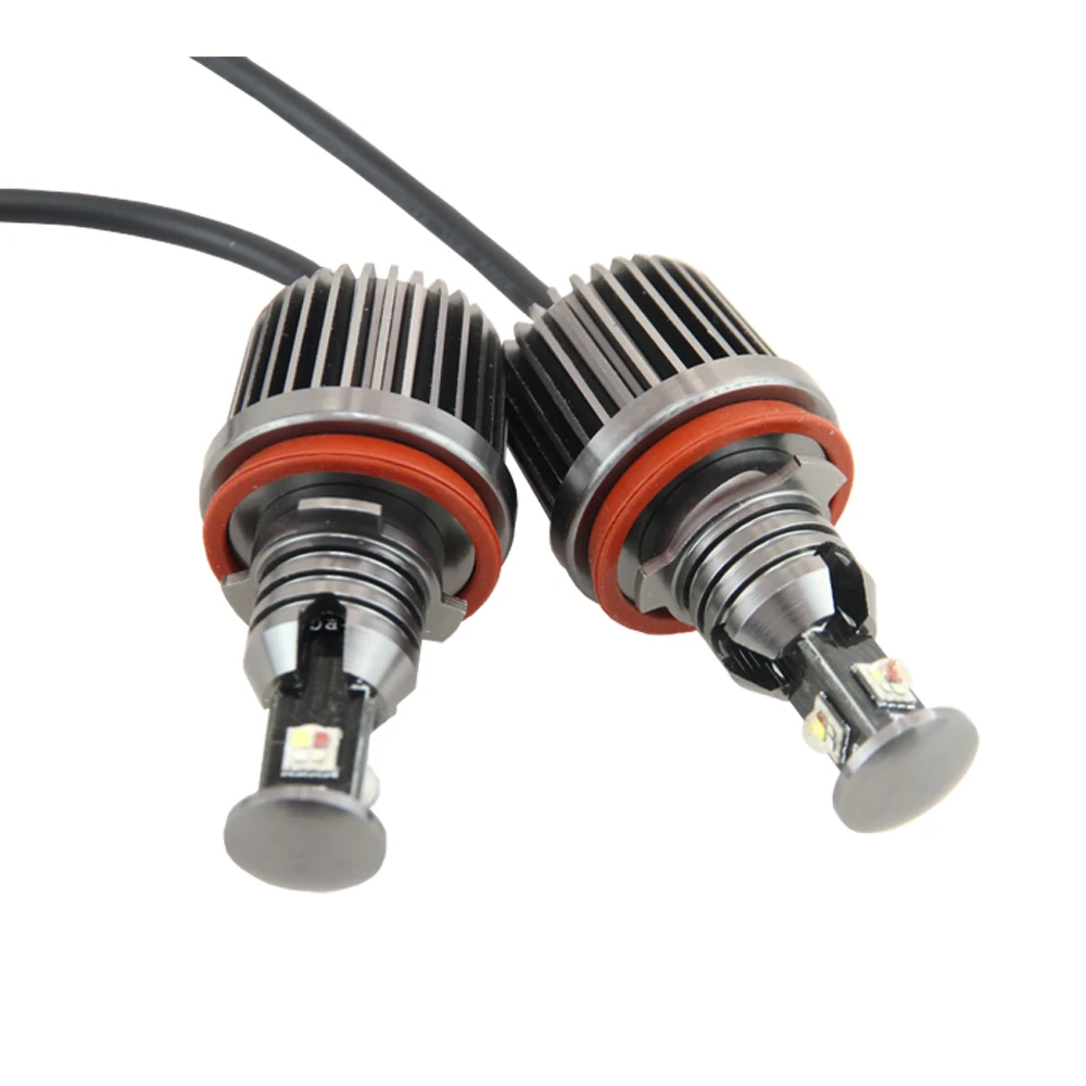 36W Canbus H8 Led Angle Eyes Lighting For BMW E87 E90 M3 E82 E92 M3 E60 X5 X6 E89 Z4 RGB Color Change Led Halo Light IR Control