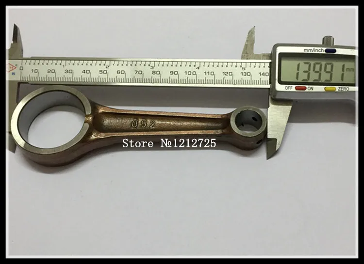 Motorcycle crankshaft connecting rod GN125 EN125 GS125 crankshaft connecting rod Piston pin for 14mm