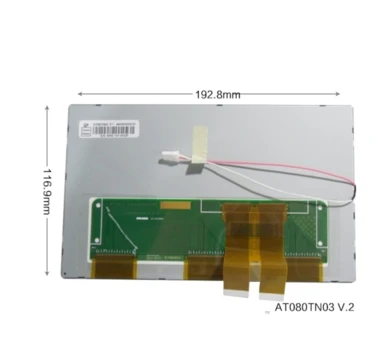 INNOLUX New original 8.0 inch TFT LCD Display Screen AT080TN03 V.2 WVGA 800(RGB)*480