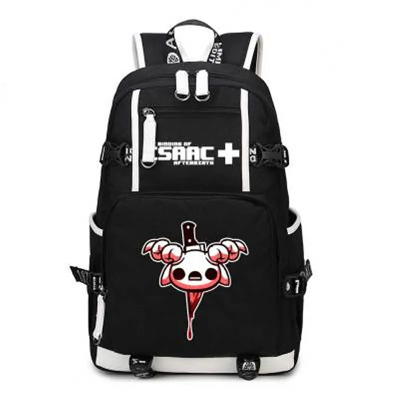 The Binding of Isaac School Backpack Bags Laptop Shoulder School Travel Bags Teenagers Rucksack Gift