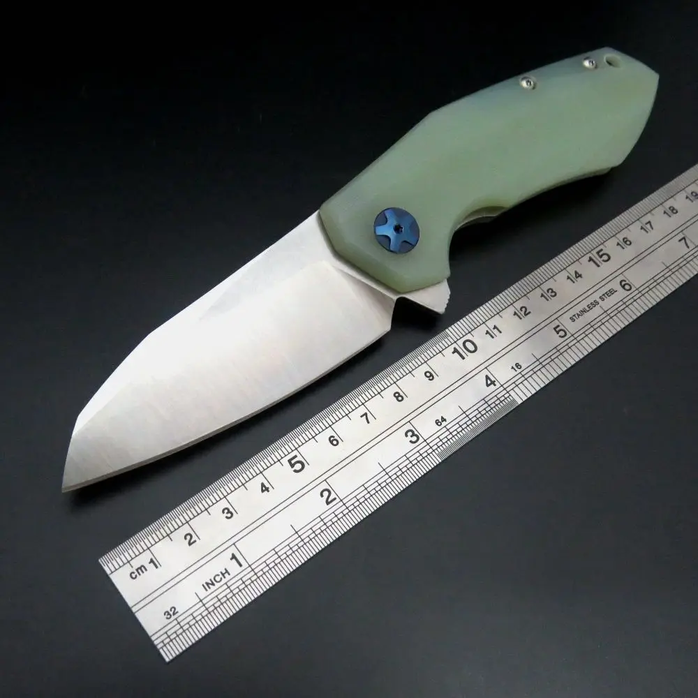 New 0456 Tactical Folding Knife G10 Handle D2 Blade Bearing Flipper Hunting Knife Pocket Camping Survival EDC Tools