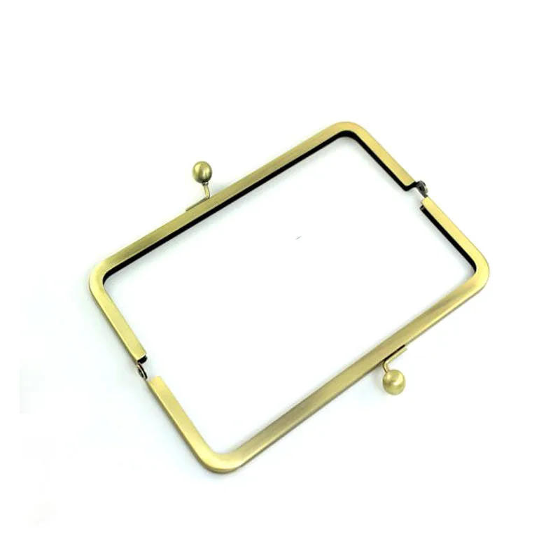 

8" x 3" (20 x 7.5 cm) Large Antique Brass Clutch Frame Purse Frame with Standard Ball Clasp 16Pcs/lot