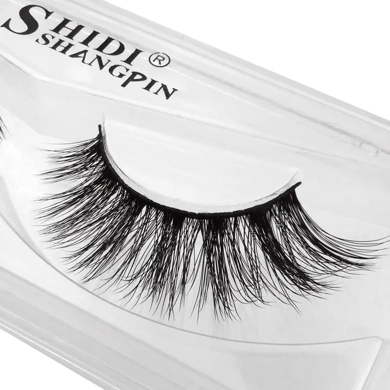 Nuovo 1 pair False Ciglia di Visone Lungo Naturale Falso Ciglia Morbido Trucco Degli Occhi Lashes 3D Ciglia di Visone Estensione Del Ciglio Faux cils