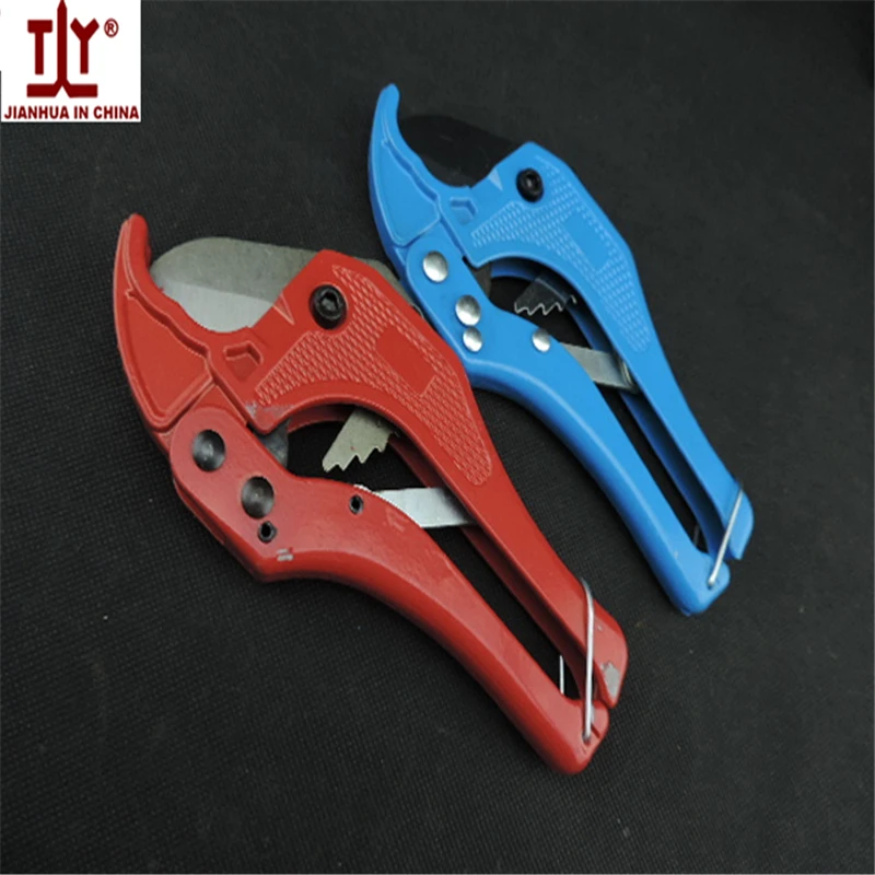 1 PC A/B Style New 42mm PVC Pipe Plumbing Tube Plastic Hose Cutter Pliers Tool Ratcheting Type