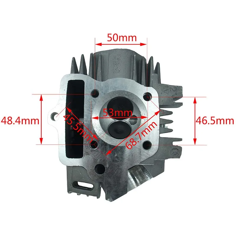 Motorcycle 110cc Air Cooling Cylinder Head Fit For Lifan LF 110cc Off Road Dirt Bike And Reverse Engine Motot Accessories GT-129