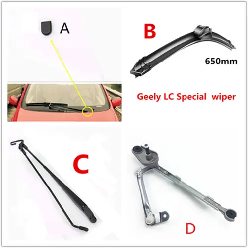 Imagen 1 del producto Enlace de brazo de limpiaparabrisas de coche, accesorio para Geely Lc Panda