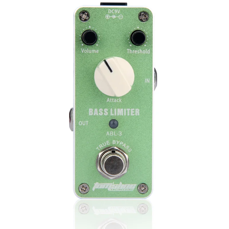 

Aroma ABL-3 Bass Limiter Effect Pedal Bass compressor reduce redundant dynamics output Aluminum Alloy shell Free shipping