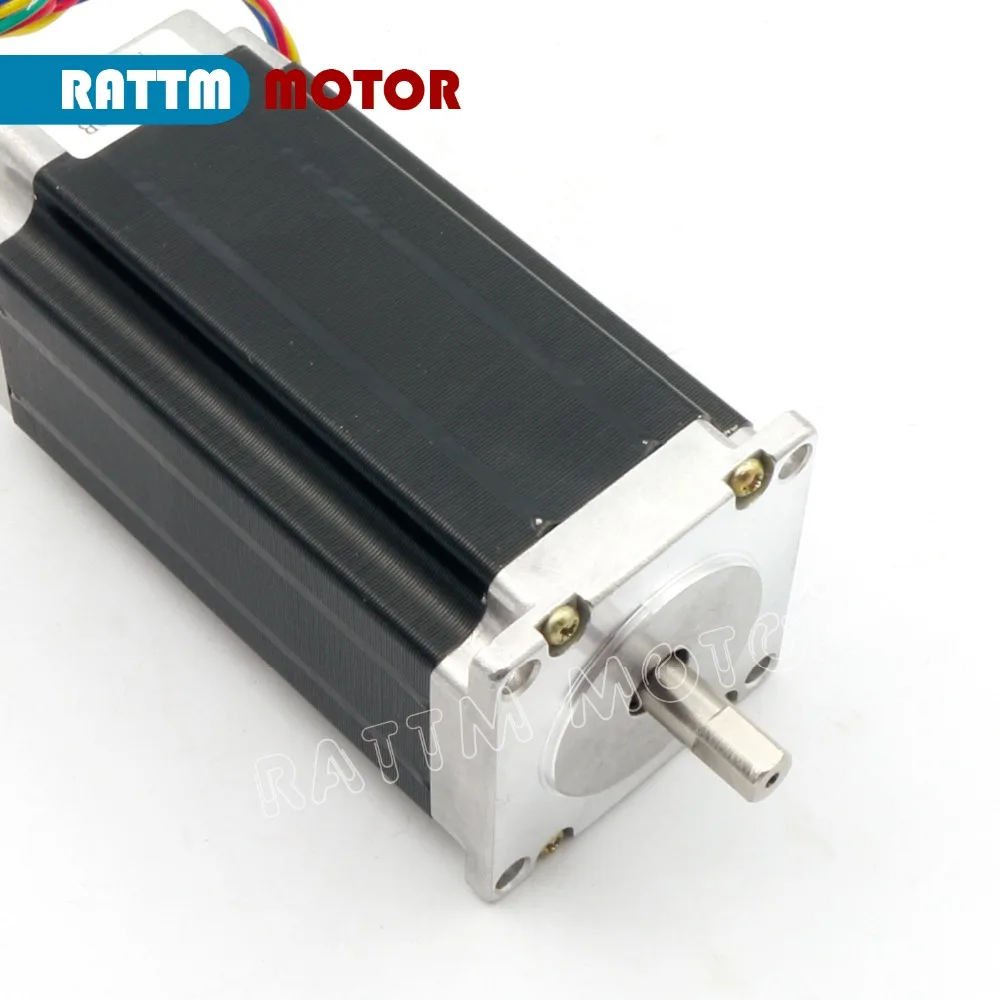 From EU/free VAT 3pcs NEMA23 stepper motor 57 type 425Oz-in 280N.cm Dual shaft stepping motor/3A for CNC Router Engraving Mill