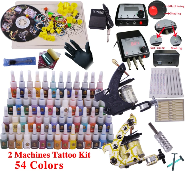 

YLT-11 A full set of Tattoo kit tattoo tool equipment Body Art kit 1order