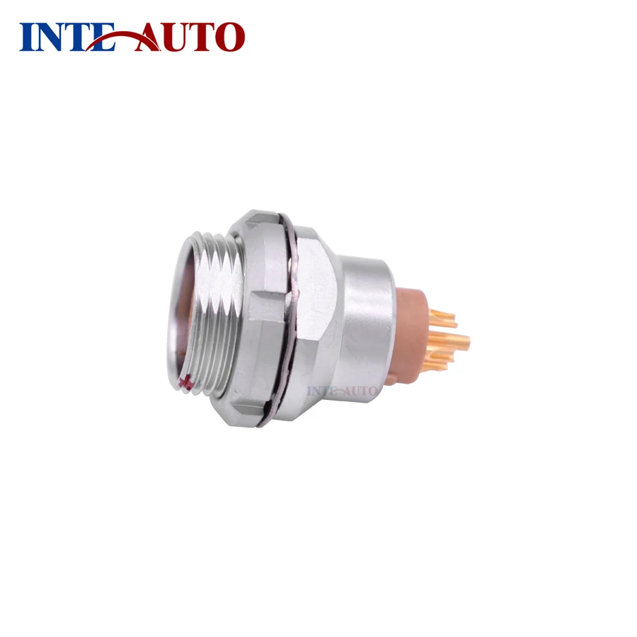 

Precision Connector 0B M9 7 Pins Wire Socket,Metal Circular Push Pull Connector,EZEG.0B.307