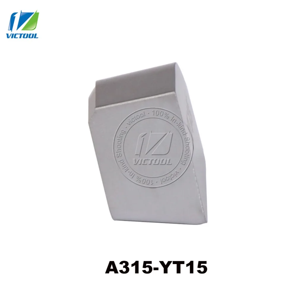 Inserts furt ables en carbure pour la fabrication d\'outils de tournage d\'extrémité et d\'arc, embouts brasés Rett, haute qualité, A315, YT15, lot de