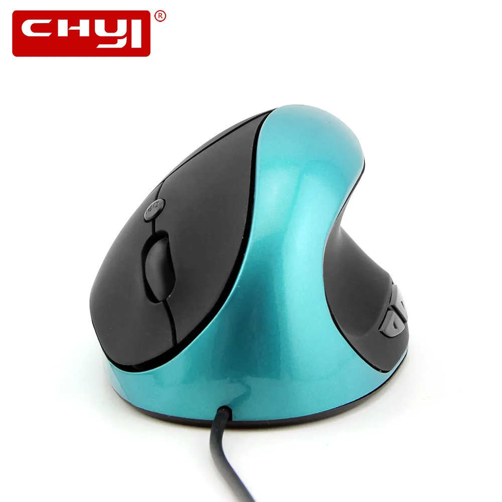 

CHYI Wired Vertical Mouse Ergonomic 800/1000/1200DPI USB 2.0 Cable Computer With Pad