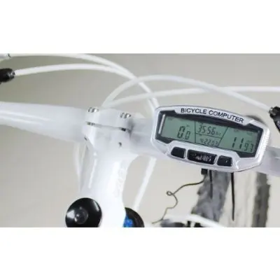 SunDing 558A New LCD Bicycle Bike Computer Odometer Speedometer Functions Light