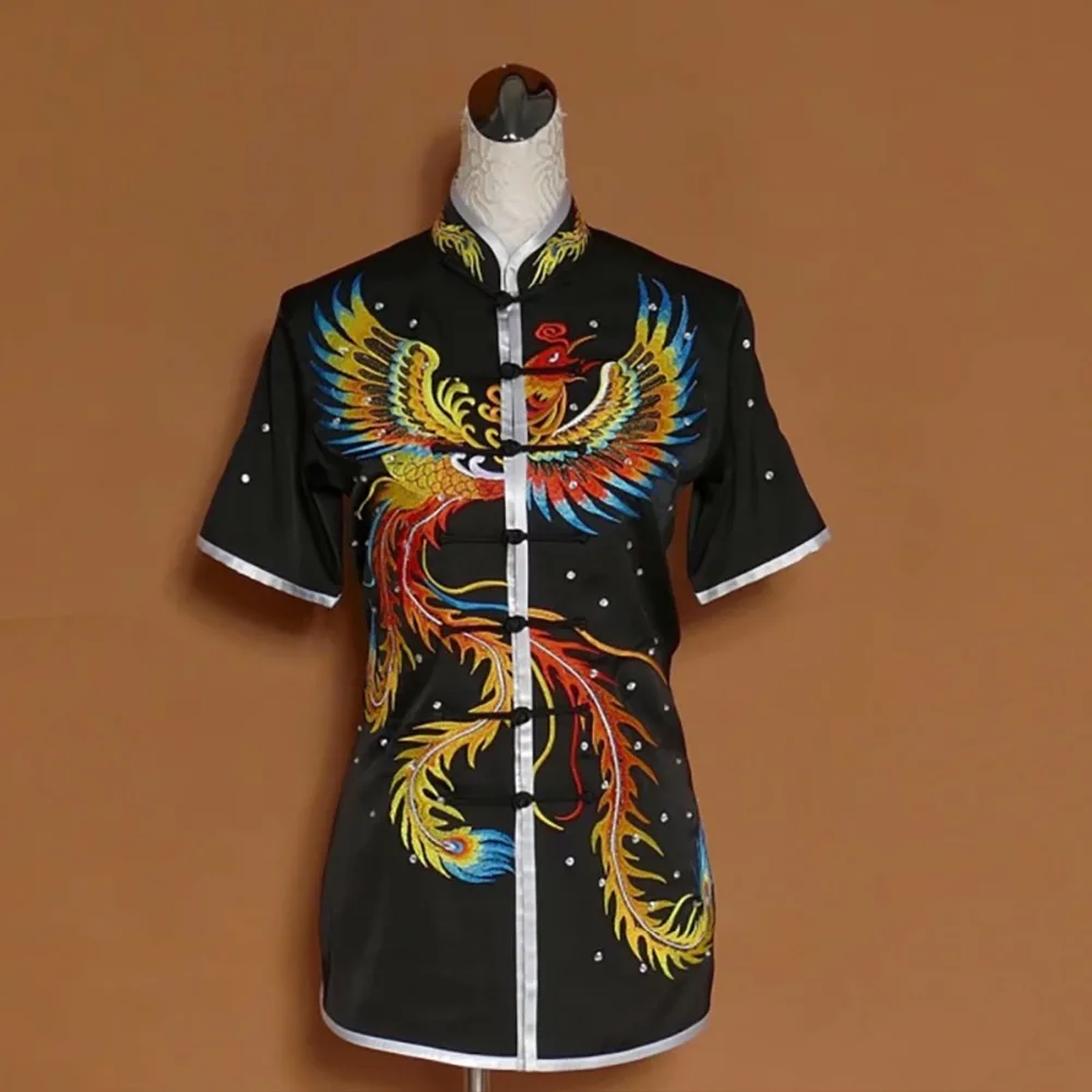 Wushu tai chi taiji ubrania changquan jednolite sztuki walki odzież konkurencji haftowane kungfu nanquan taolu ubrania jednolite
