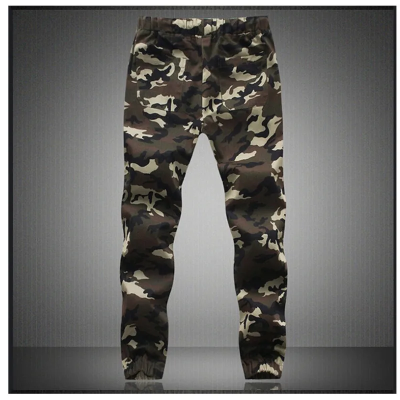M-5XL 2026 Mens Boutique Autumn Pencil Harem Pants Men Camouflage Military Pants Loose Comfortable Cargo Trousers Camo Joggers