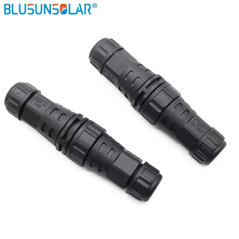 

M25 Waterproof Connector Female to Male Wire Waterproof Connectors with 2Pin , 3Pin , 4Pin Field Assembly,Thread ,Screw