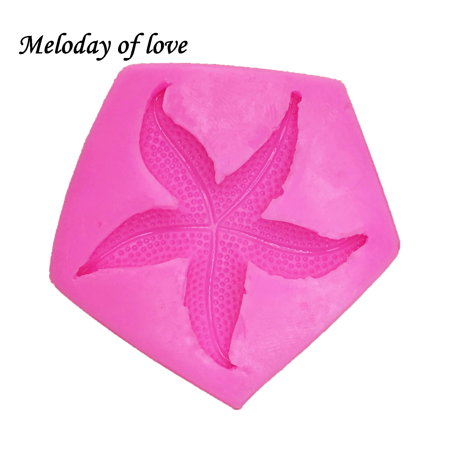 Starfish soap making mould chocolate cake decorating tools DIY sea star fondant silicone mold baking tools for cakes T0412