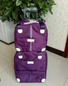 women travel trolley bags wheeled suitcase for luggage bags travel bag wheels suitcase Rolling travel bag on wheels with handbag