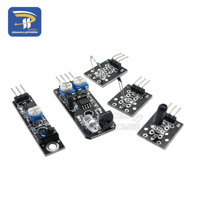 45 in 1 Sensors Modules 16 Kinds Starter Kit For Arduino Raspberry Pi , Better Than 37 in 1 With Box DIY UNO R3 MEGA2560