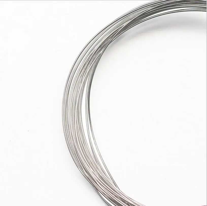 10cm/lot 0.4-1mm Solid 925 Sterling Silver Wire Metel Thread Silver String Silver line for Necklace Bracelet Earring Making