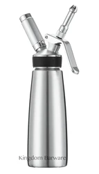 Whipped Cream Dispenser 100% Stainless Steel - Professional Whipper - 1 Pint Large - Gourmet Set