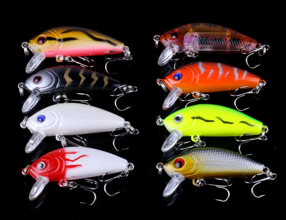 HENGJIA 56Pcs Almighty Mixed Fishing Lure Bait Set Wobbler Crankbaits Swimbait Minnow Hard Baits Spiners Carp Fishing Tackle