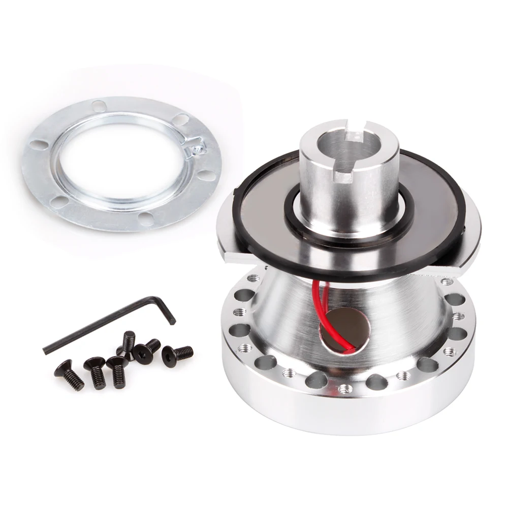 RASTP-1Pcs Racing Aluminum Steering Wheel Adapter Hub For Honda Civic EK EX 96-11 RS-QR014-EK