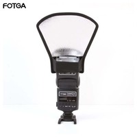 FOTGA Flash Diffuser Softbox Silver/White Reflector for Canon Nikon Pentax Yongnuo SLR