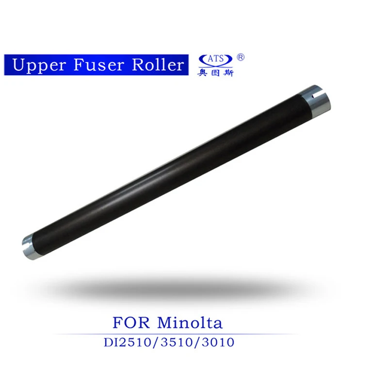 1Pcs Copier Spare Parts Upper Fuser Roller Compatible for Minolta DI2510 3510 3010 Upper Heat Roller Photocopy Machine