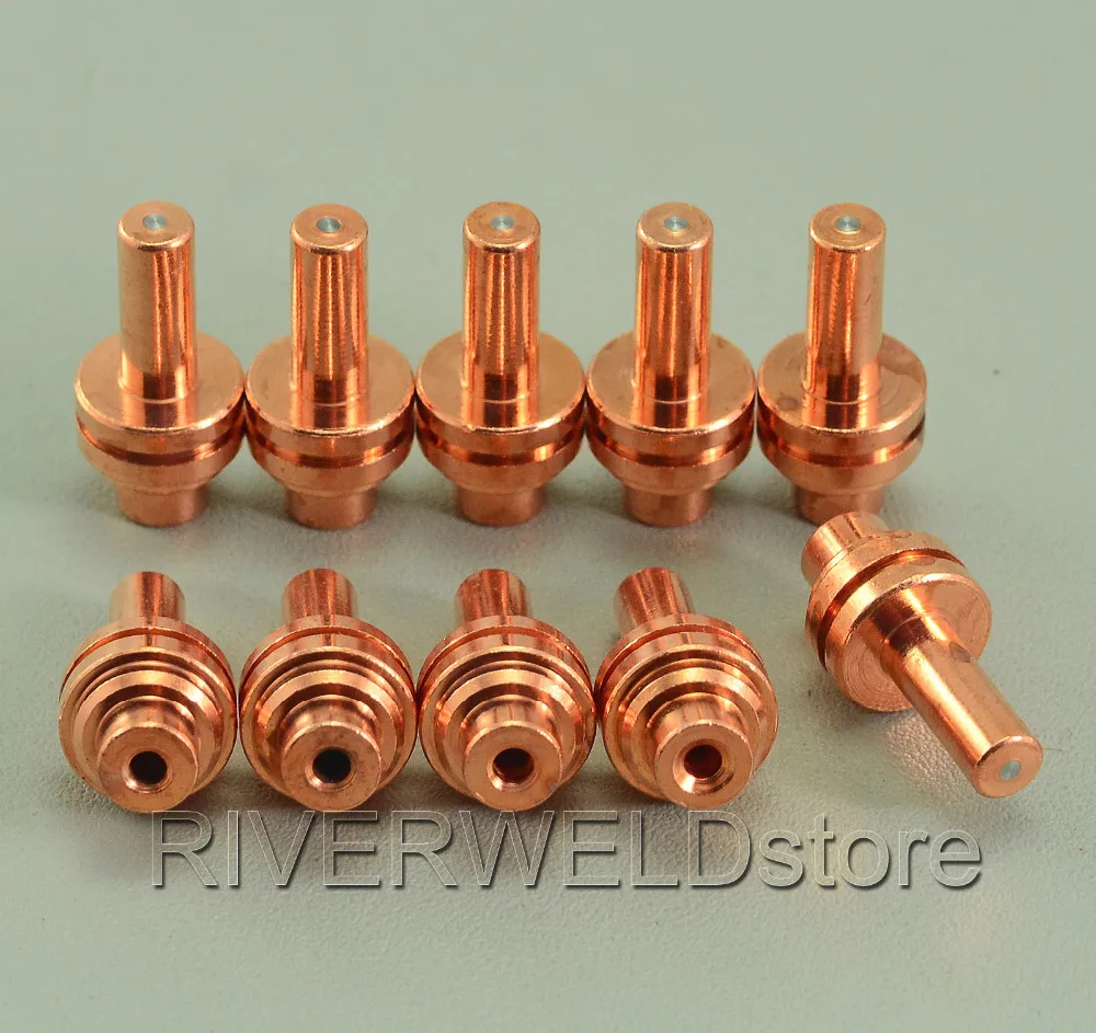 120504 pontas estendidas 25a + 020382 elétrodo longo pmax 350/380 pac110 20 peças