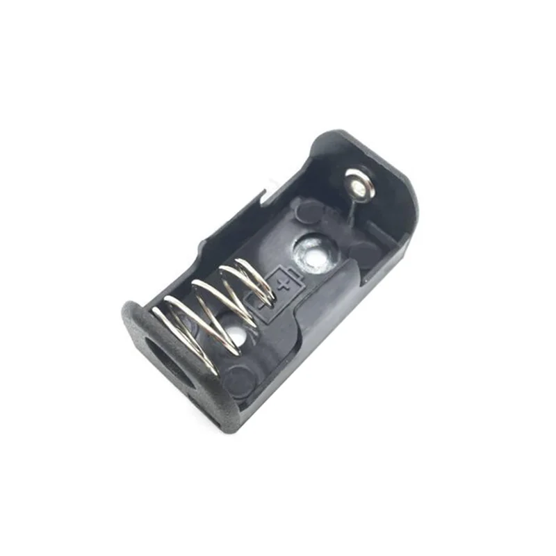 1 قطعة/الوحدة ليثيوم أيون 14250 1/2 AA صندوق تخزين البطارية حامل علبة 3.6 فولت AA1/2 حامل صندوق البطارية مع دبابيس PCB سلك يؤدي