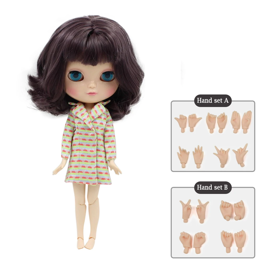 

NO.9219 ICY joint doll articulation body including hand set AB like the Neo blyth doll 1/6 30cm high free shipping