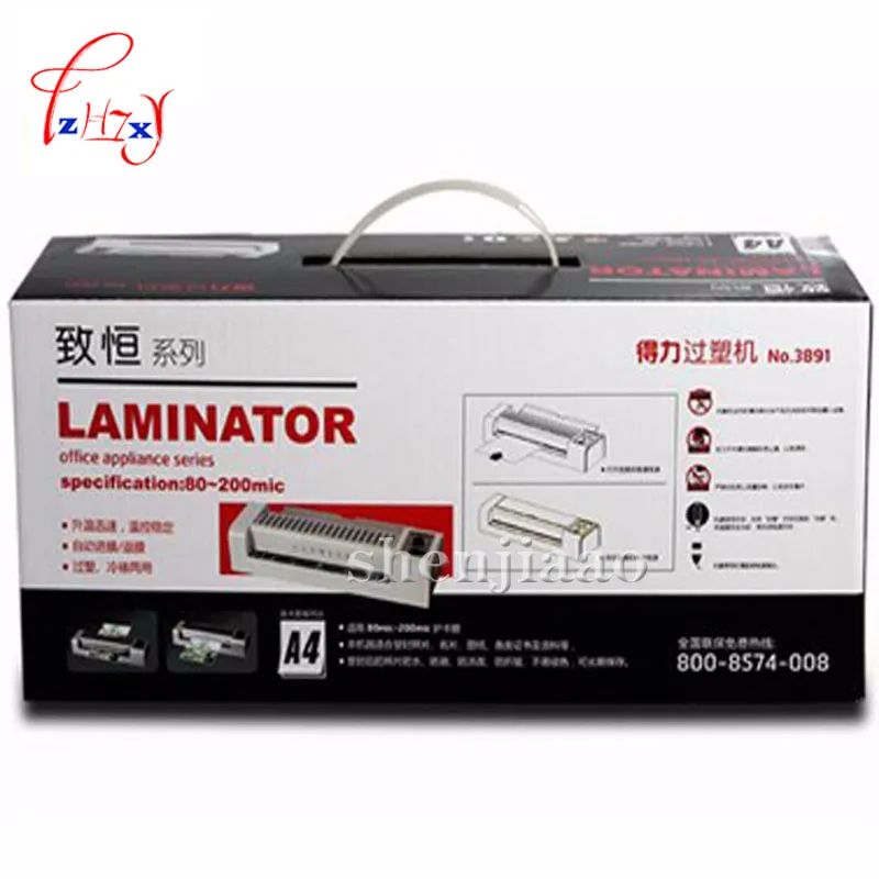 A4 papier laminator lamineren machine, studenten card, werknemer kaart, kantoor bestand laminator