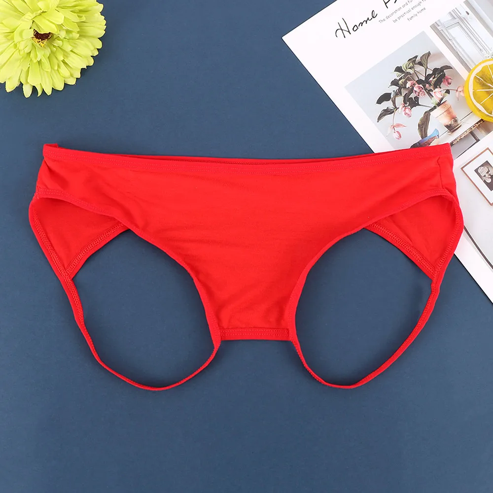 Women Sexy Open Butt Backless Panties Thongs Lingerie Underwear Seamless Sexy Women Underpants Briefs Lingerie Novel Style