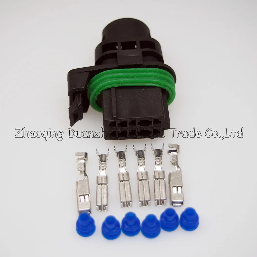 6 Pin 211PC063S0003 3.5mm FCI female Headlight plug connector for VW,BMW etc.6Pin plug