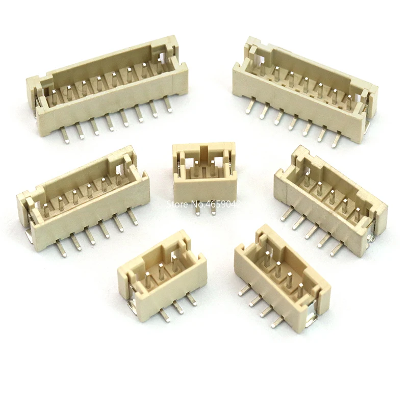 

20PCS/LOT PH2.0 Spacing Connector 2P/3P/4P/5P/6P/7P/8P Vertical SMD Socket Connector 2.0mm Pitch Patch Plug