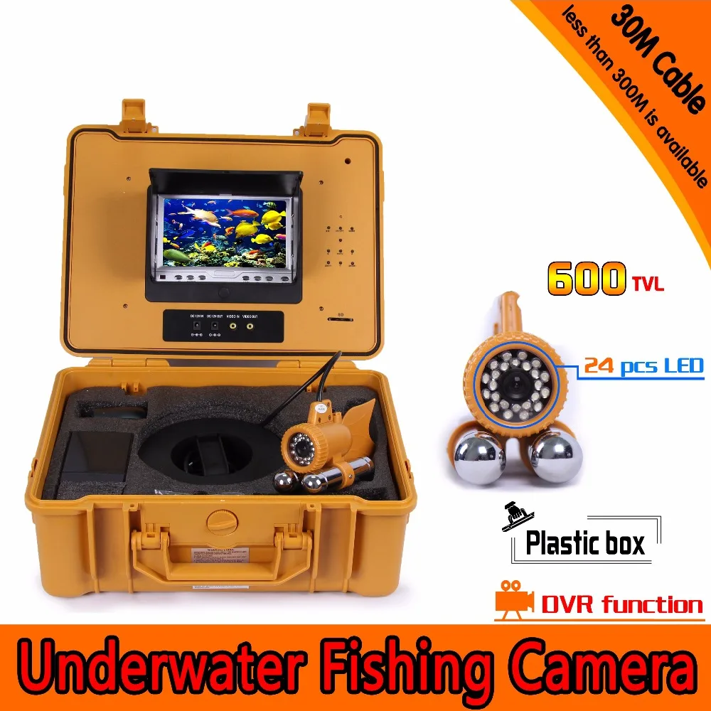 

Underwater 30M 600TVL DVR AV Endoscope Camera With 7 Inch LCD Monitor