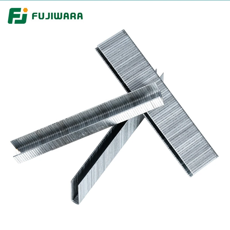 FUJIWARA Electric Pneumatic Nail Gun Straight Nail, U-nail, F15/F20/ F25/ F30(15-30MM) 422J U-(4mm width,22mm length)