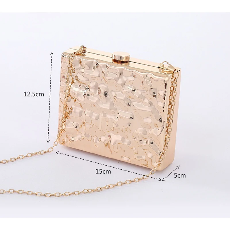 Box Bags For Women Clutch Purse Wedding Party Evening Clutches Women\'s Shoulder Bag Elegant Female Chain Sling Crossbody Bags