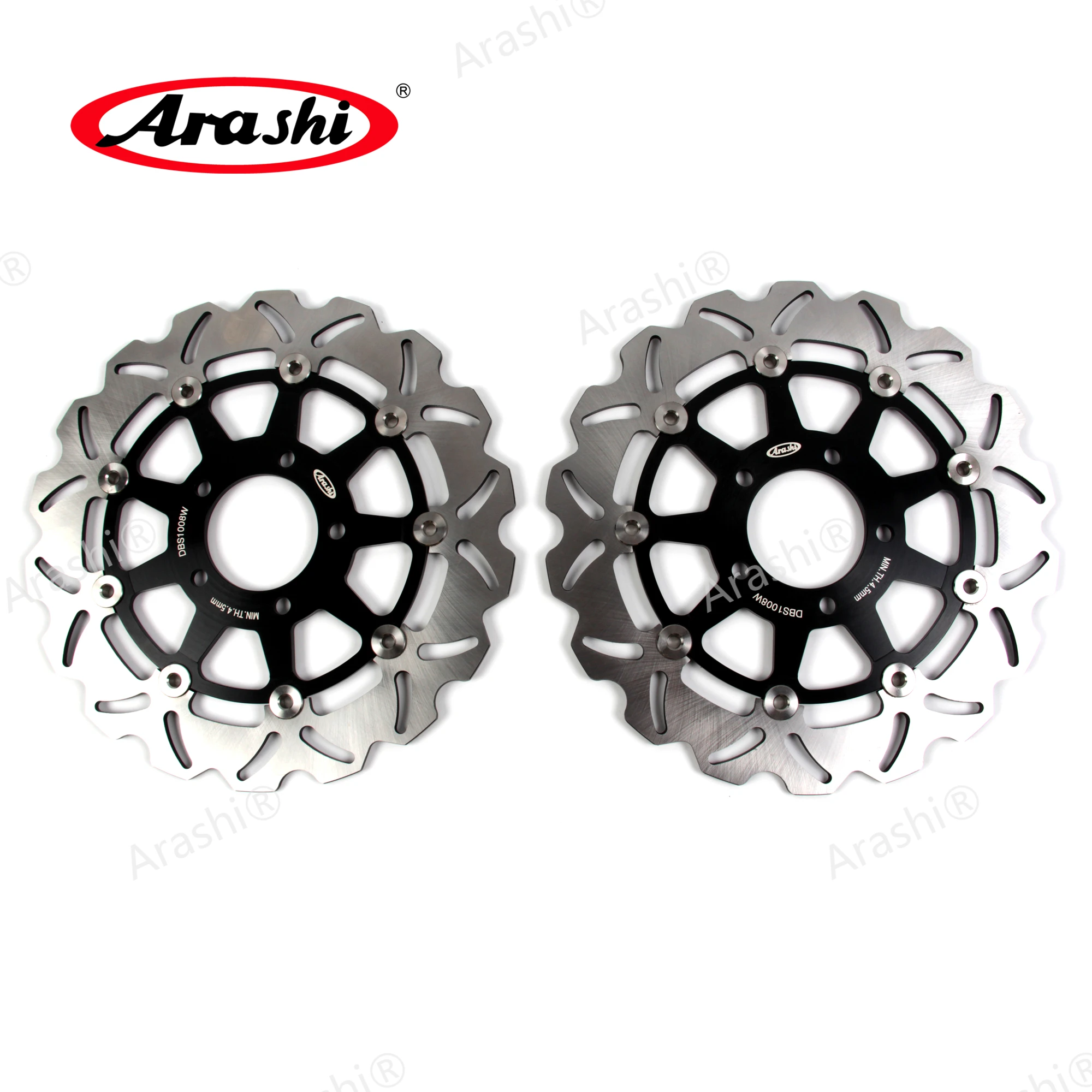 ARASHI GSXR1000 CNC Front Brake Rotors Disc Brake Disk Plate For SUZUKI GSXR 1000 2003 2004 GSX1000R GSX-R1000 K3 K4