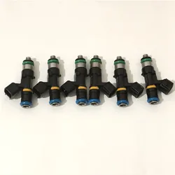 6x Top feed High performance 48mm ev14 1000cc E85 High impedance Flow matched fuel injector 0280 158 117 0280158117 for supar