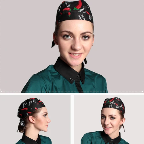 Imagen 2 del producto Sombrero de Chef pirata Unisex, gorro de camarero, Hotel, restaurante, cantina, panadería, ropa de trabajo de cocina, gorra delantera de cocinero maestro, venta al por mayor, nuevo