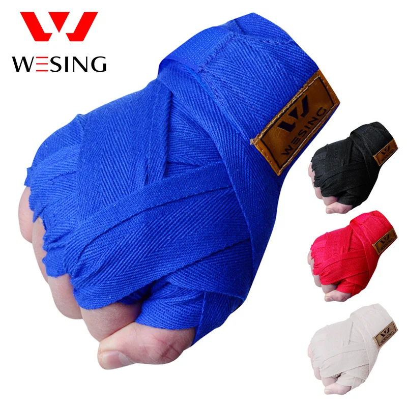 Wesing Guantes De Boxeo Training Sparring Protective Equipment Set With Handwraps Mouth Guard Muay Thai Boxing Gloves