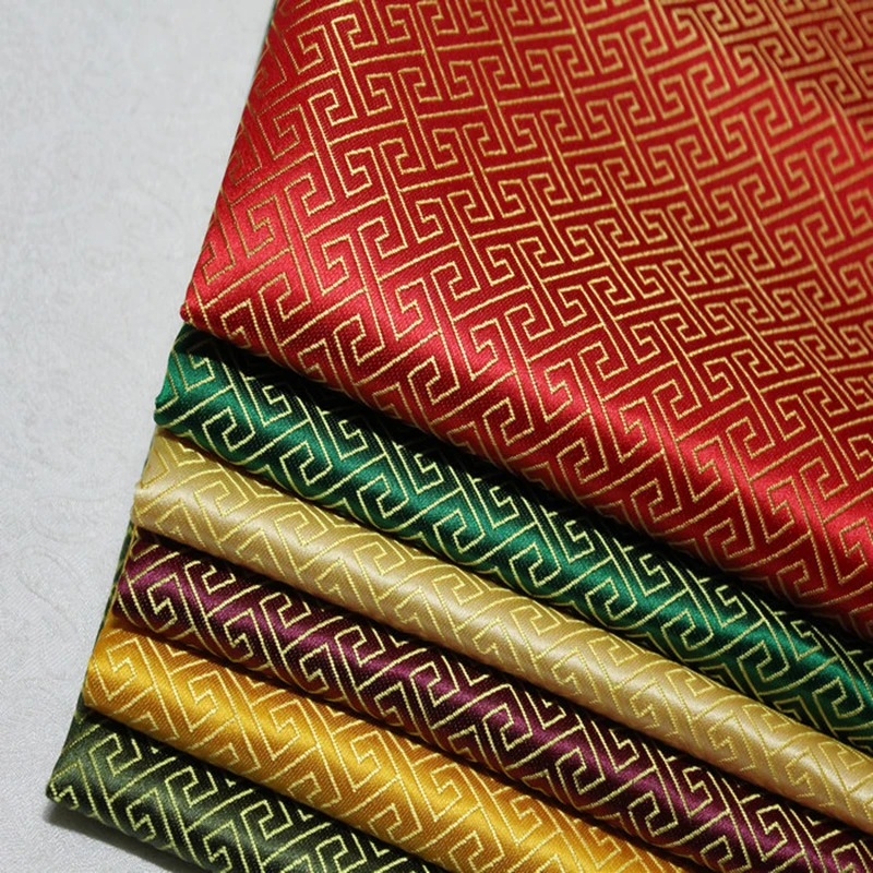 La francia ha importato di Alta qualità jacquard raso di tappezzeria 3D jacquard tessuto del vestito per cuscino di copertura della tenda patchwork
