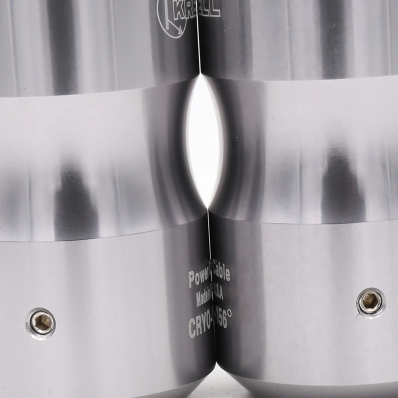 Hifi audio X1pair Rhodium plated Transparante Amerikaanse versie HIfi audio power AC plug uitbreidingsadapter