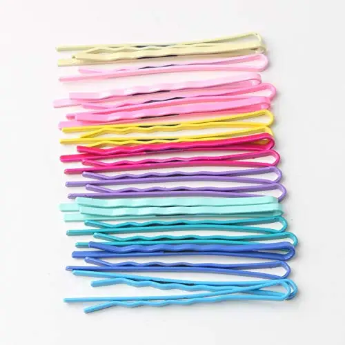 50 Pieces Mix Colorful Bobby Pin Bobby Hair Pins Hair Styling Clips for Girls and Women