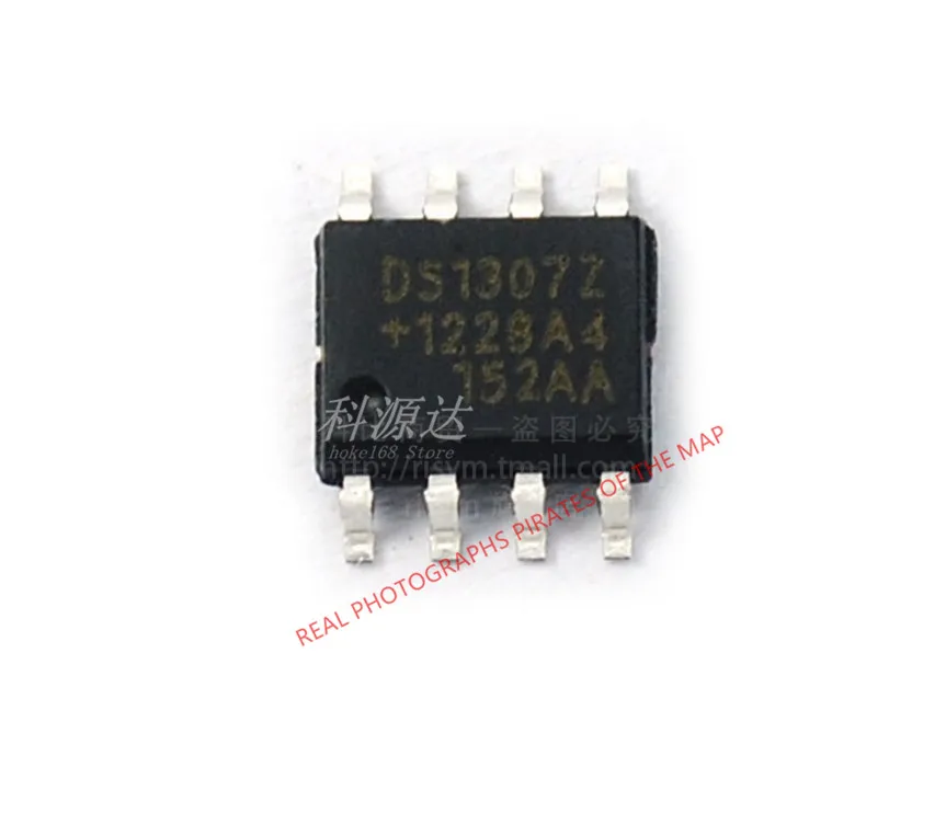 10pcs/lot  DS1307 DS1307Z SOP8 serial 512 k real-time clock ic