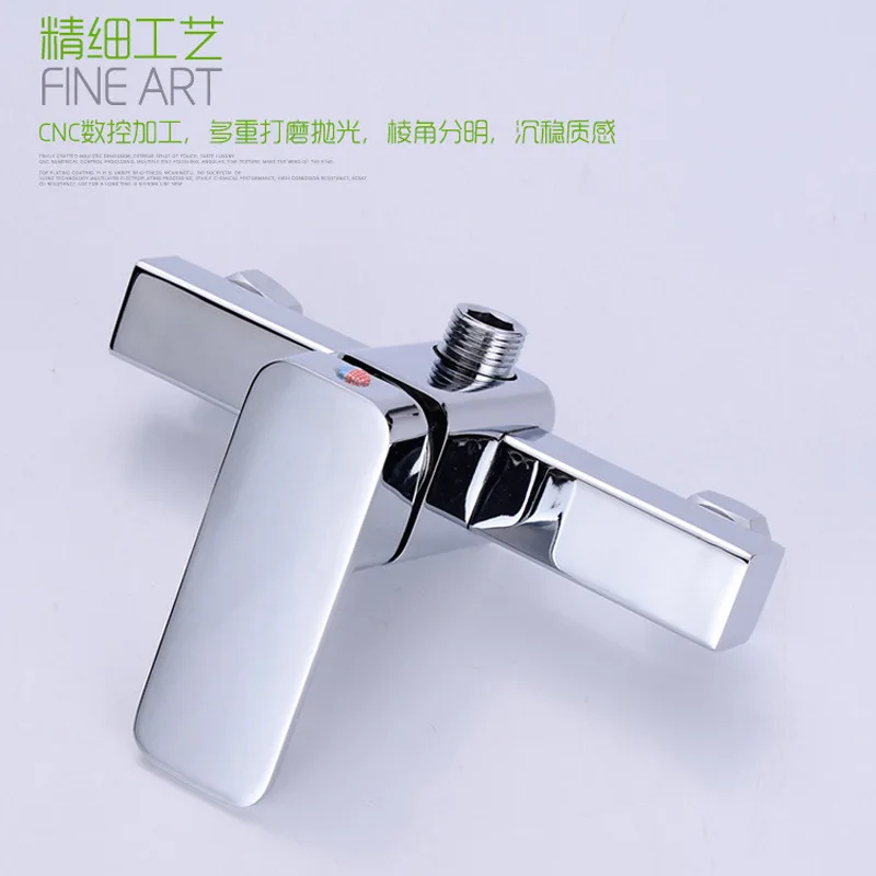 Zinc alloy shower mixing valve faucet hot and cold anti - freeze - proof sanitary ware bathroom hardware factory outlet